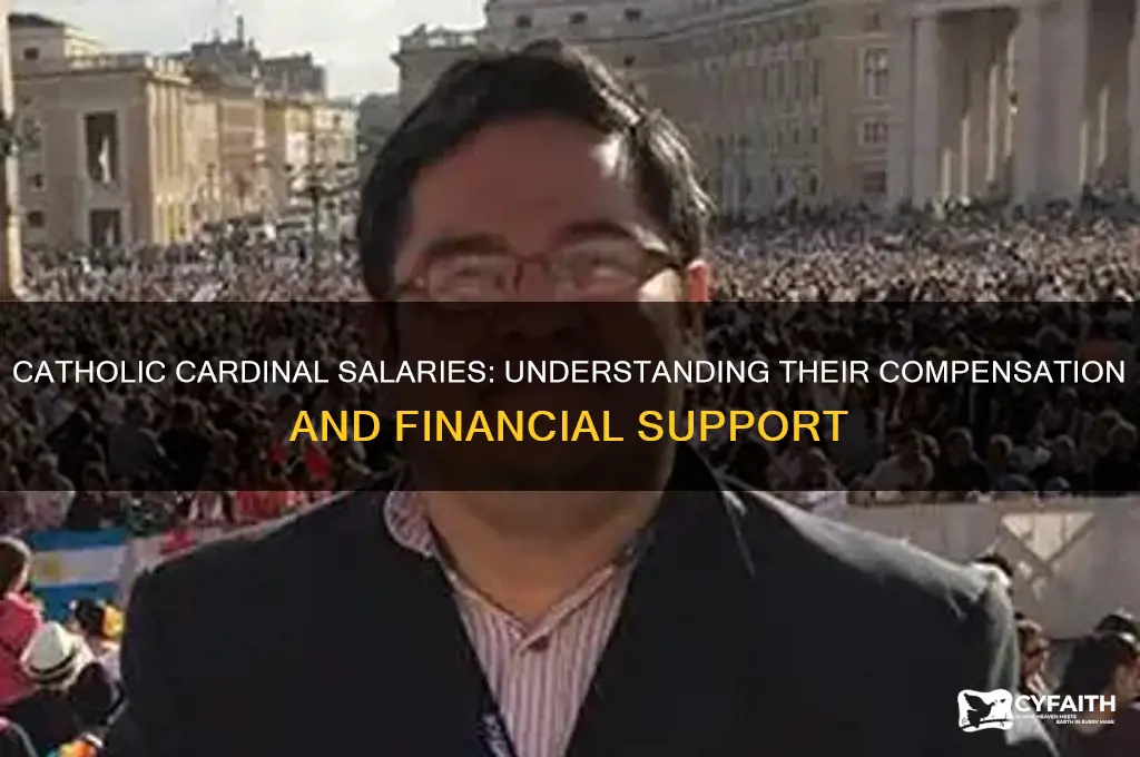 what does a catholic cardinal get paid