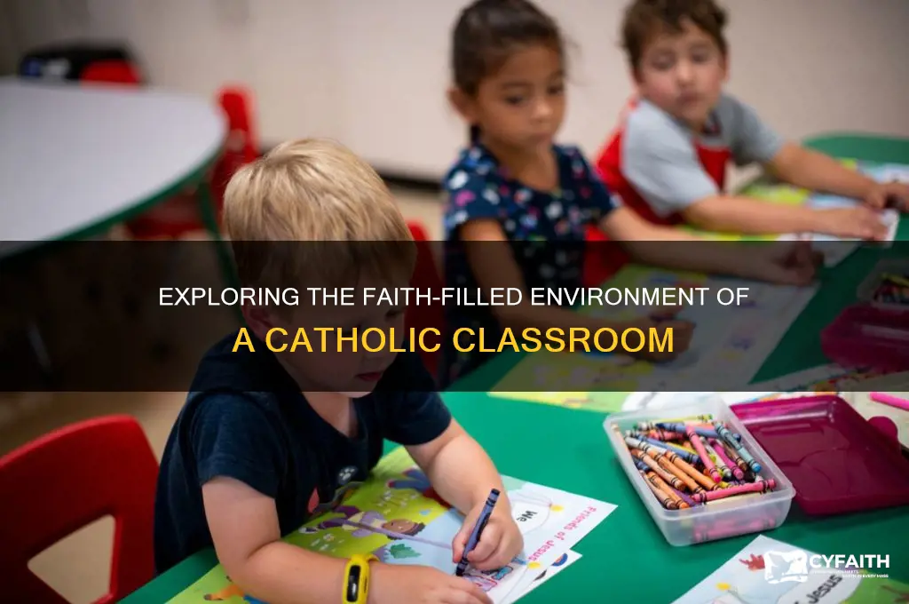 what does a catholic classroom look like