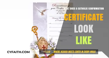 Understanding the Design and Elements of a Catholic Confirmation Certificate