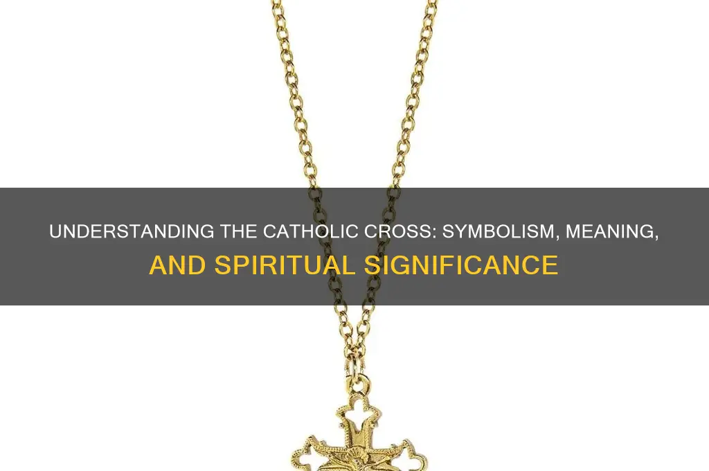 what does a catholic cross symbolize