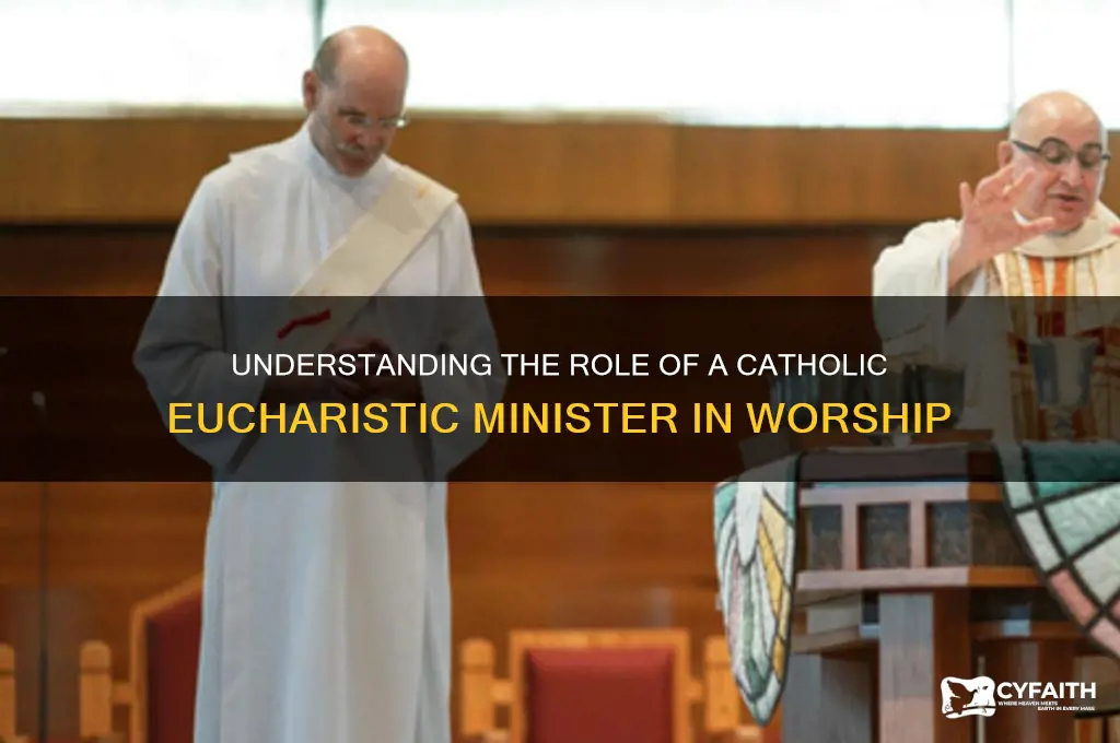 what does a catholic eucharistic minister do