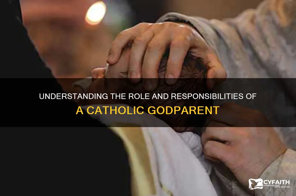 what does a catholic godparent do