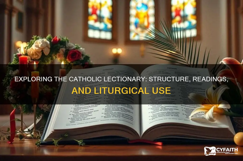 what does a catholic lectionary look like