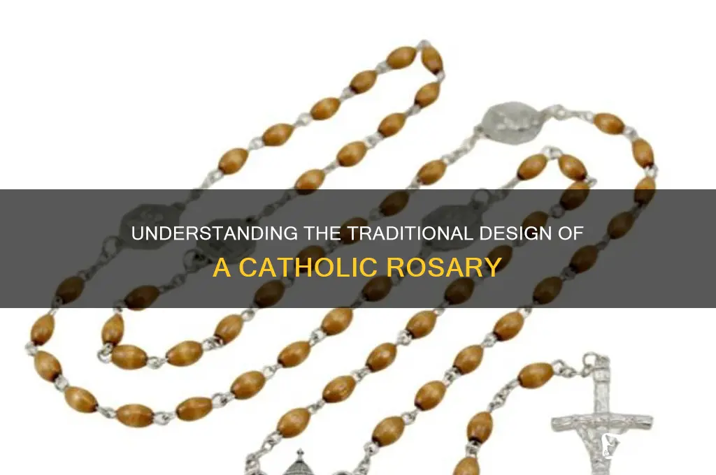 what does a catholic rosary look like