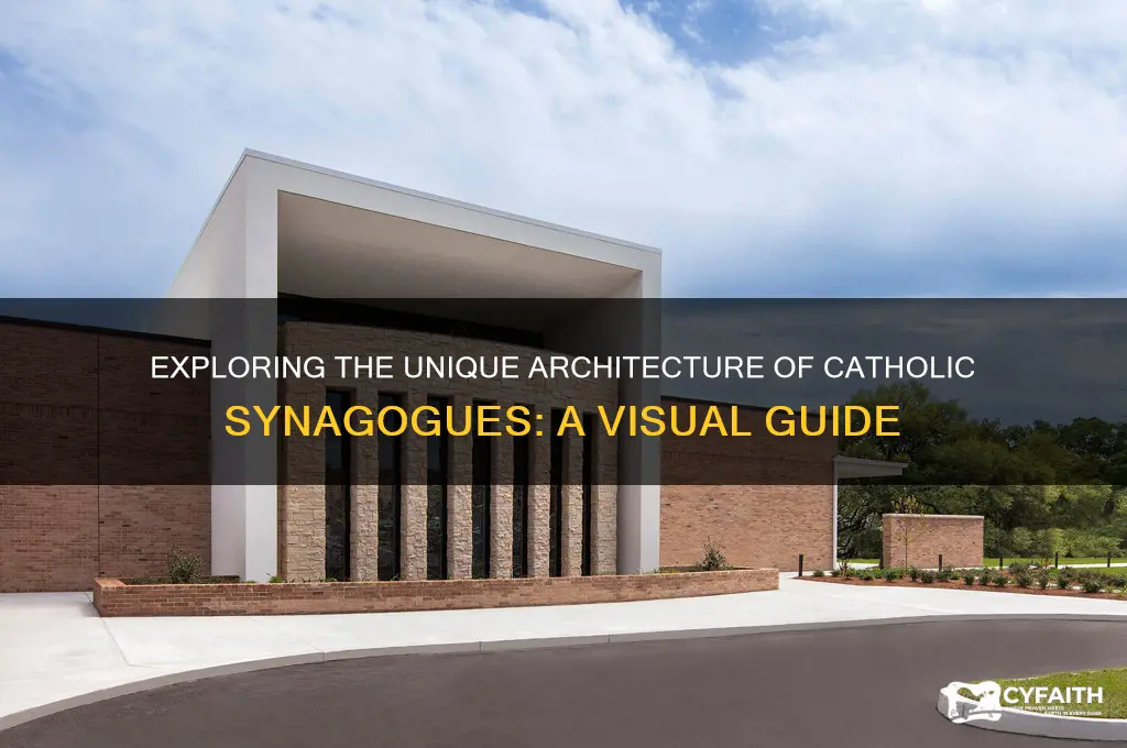 what does a catholic synagogue look like