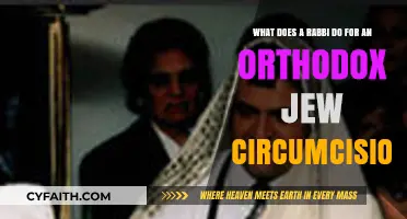 Rabbi's Role in Orthodox Jewish Circumcision: Rituals and Responsibilities