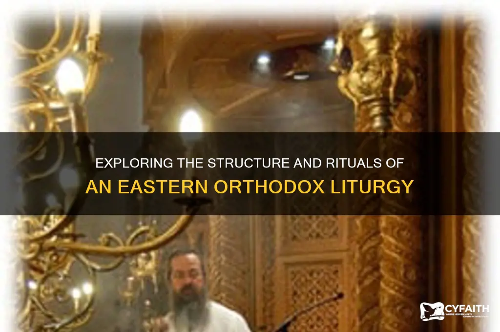 what does a typical eastern orthodox church service consist of