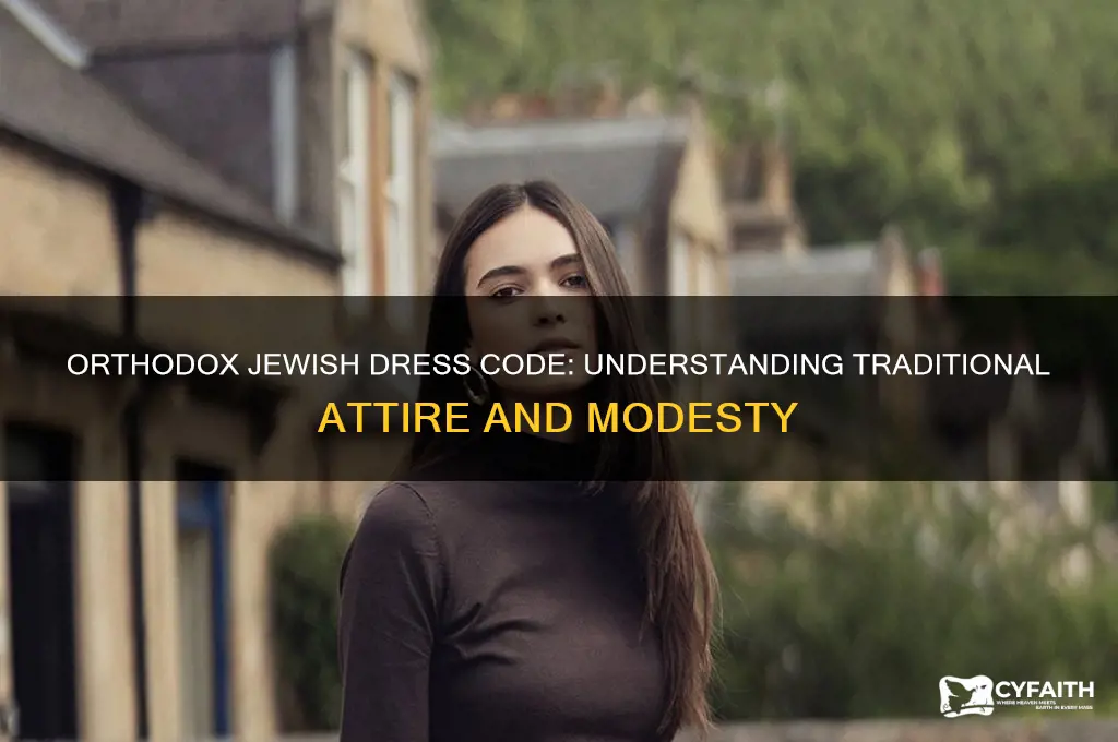 what does an orthodox jew dress like