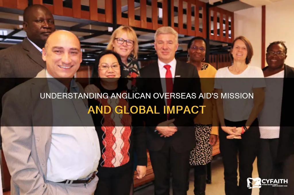 what does anglican overseas aid do