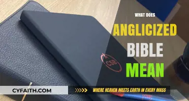 Understanding the Anglicized Bible: Origins, Translation, and Modern Usage Explained