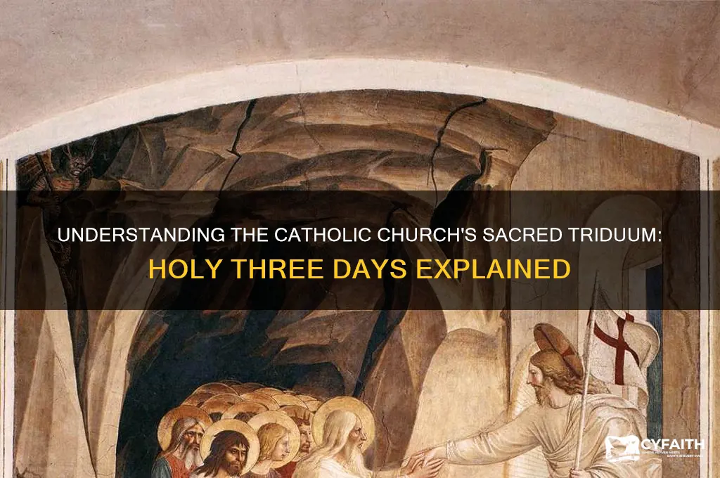 what does catholic call holy 3 days