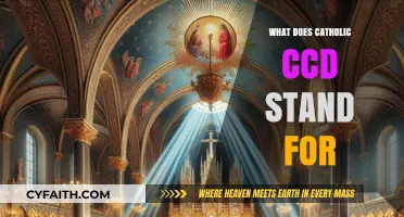 Catholic CCD: What Does It Stand For?