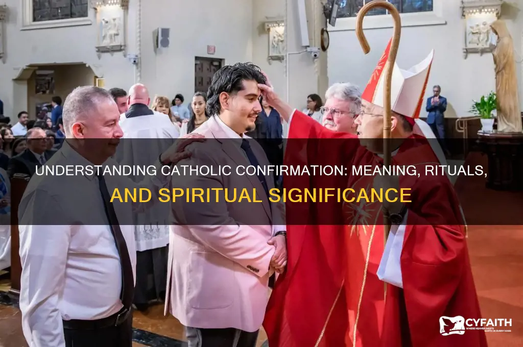 what does catholic confirmationmean