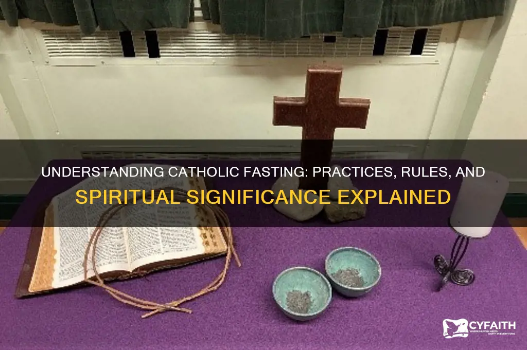 what does catholic fasting look like