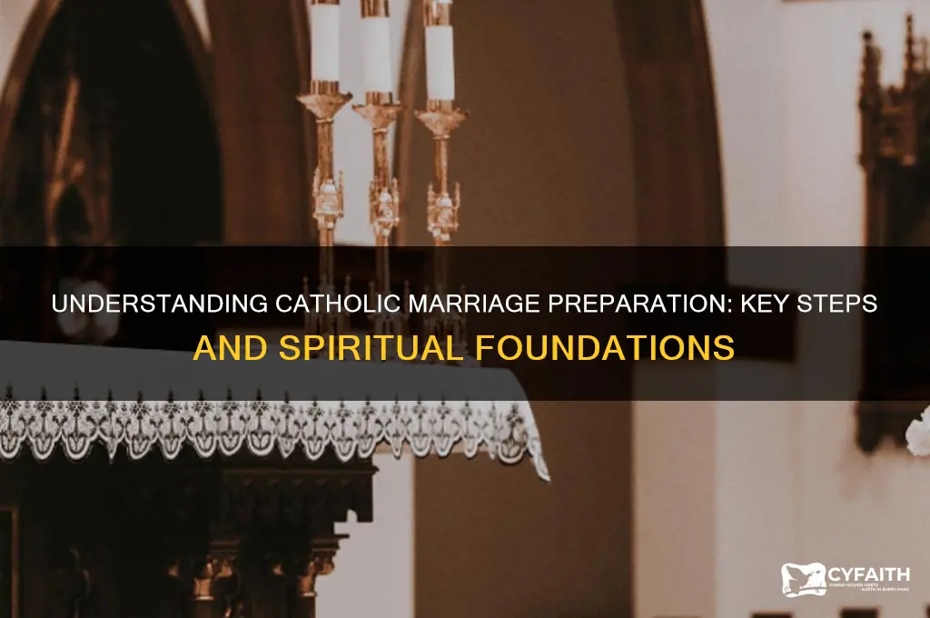 what does catholic marriage preparation involve