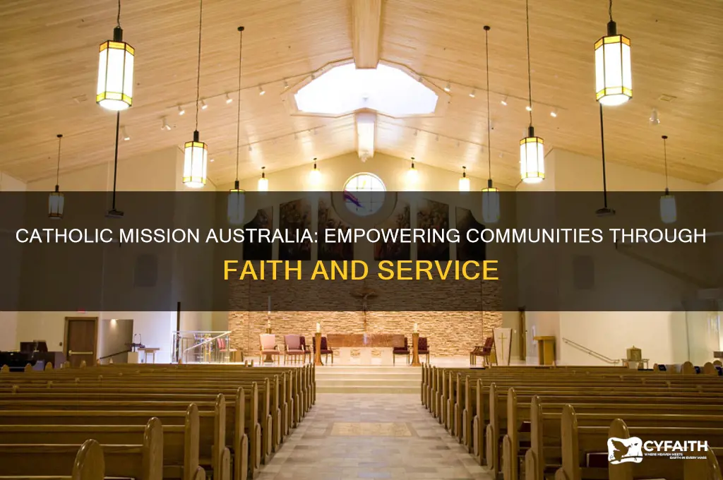what does catholic mission australia do