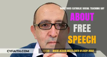 Catholic Social Teaching and the Boundaries of Free Speech Explored