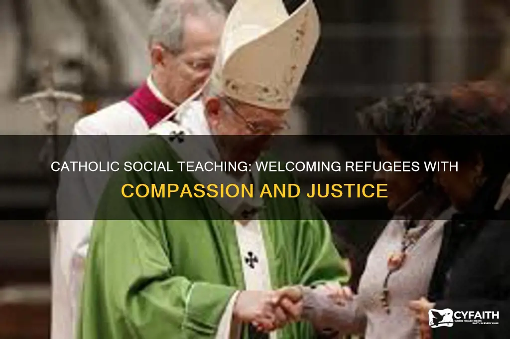 what does catholic social teaching say about refugees