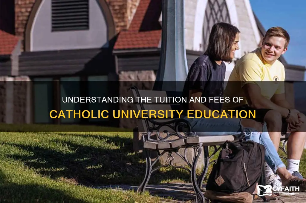 what does catholic university cost