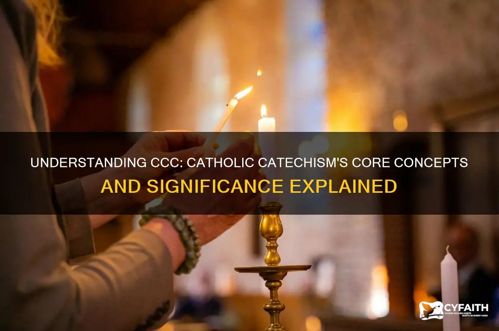 what does ccc stand for catholic