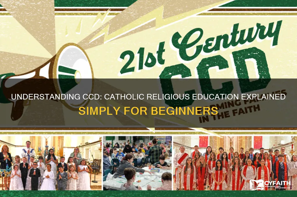 what does ccd in catholic religion stand for
