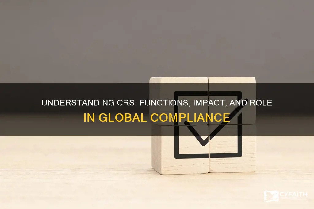 what does crs do
