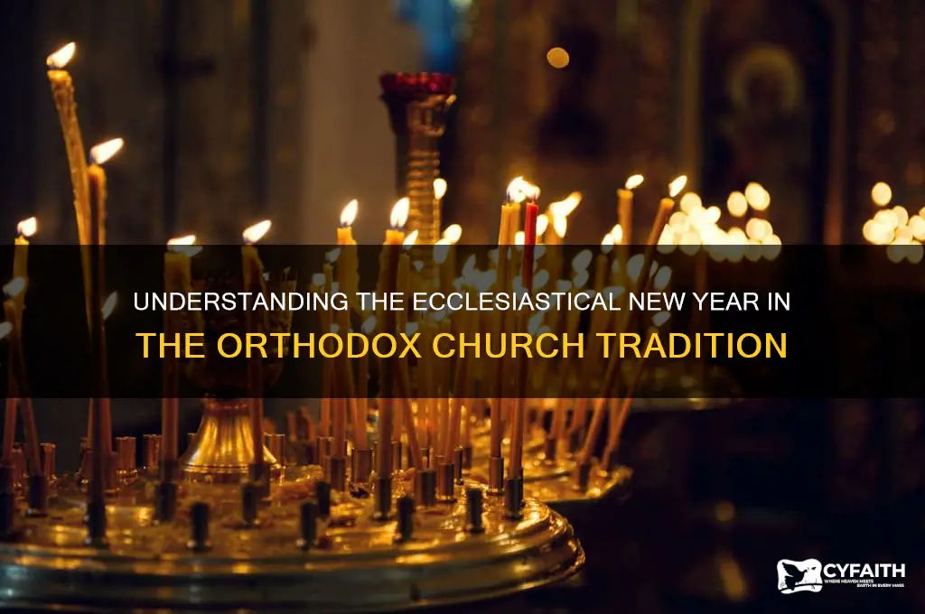 what does ecclesiastical new year mean orthodox church