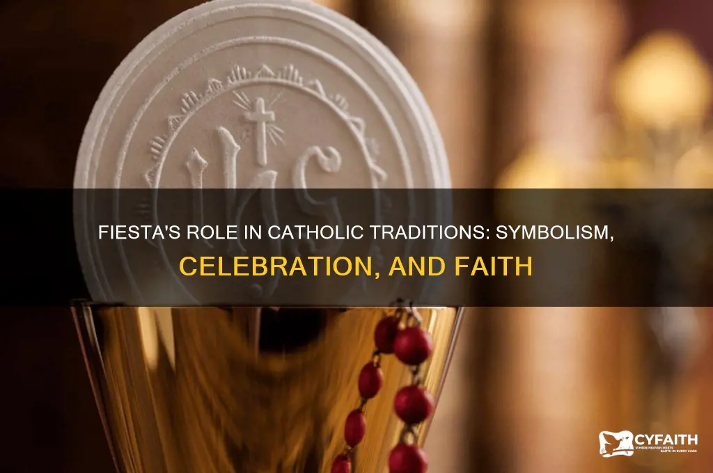 what does fiesta signify in catholics