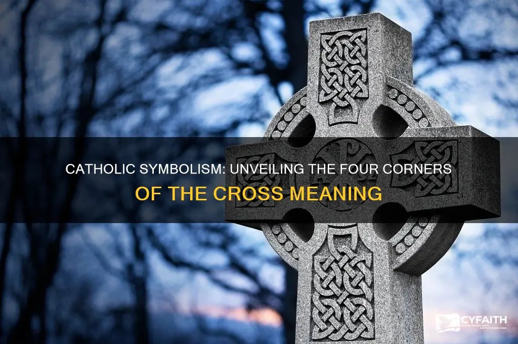 what does four cornors of the cross represent catholic version