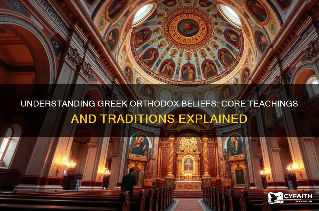 what does greek orthodox belive