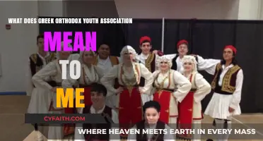 Greek Orthodox Youth Association: My Faith, Community, and Personal Growth