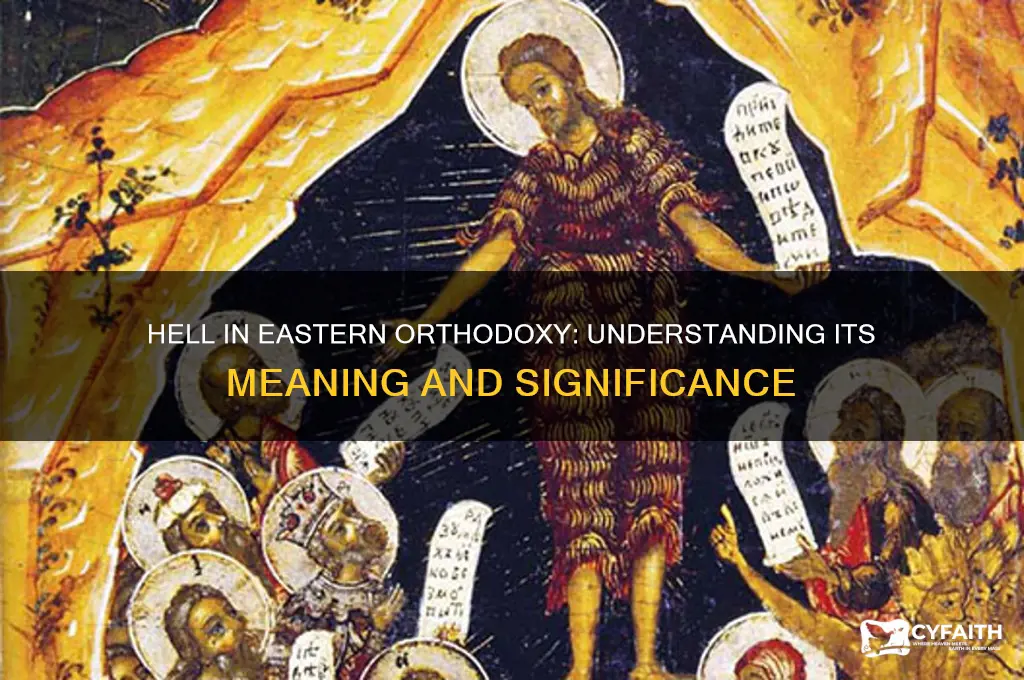 what does hell mean to eastern orthodox church