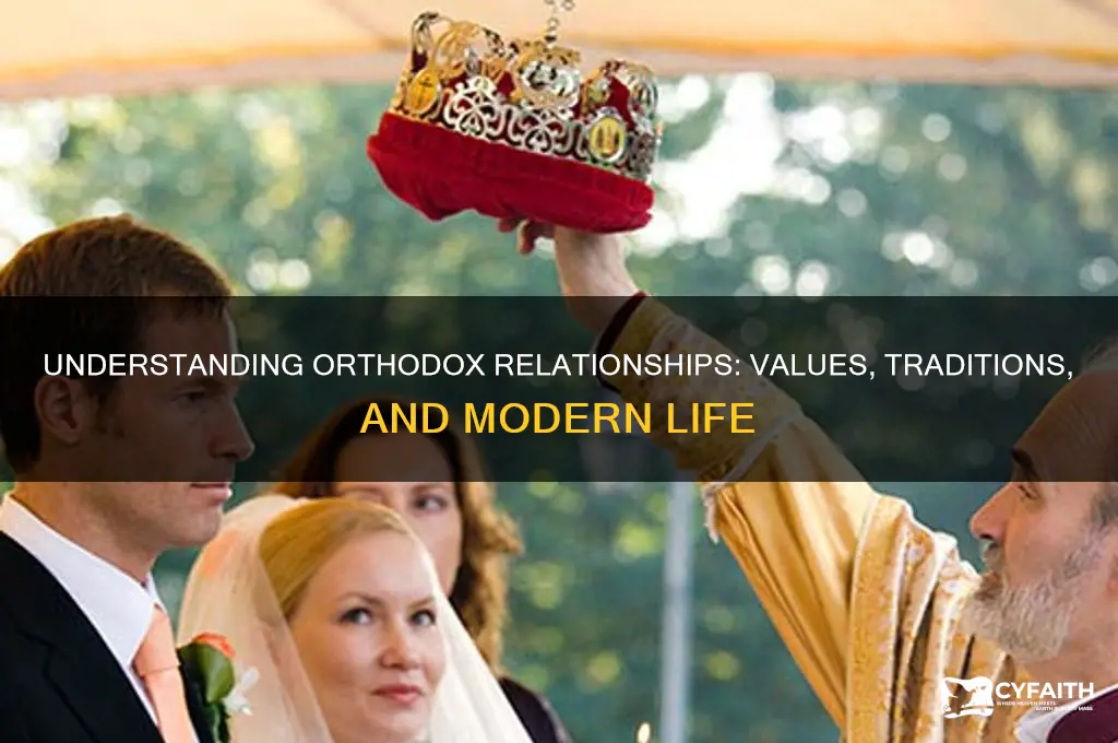what does it meam to be a orthodox couple