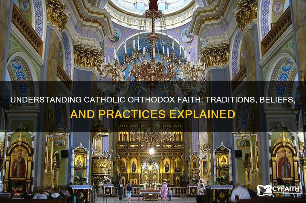 what does it mean to be catholic orthodox