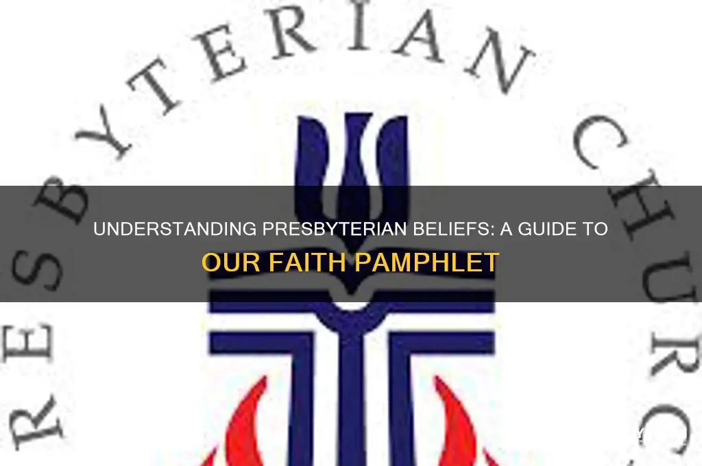 what does it mean to be presbyterian pamphlet