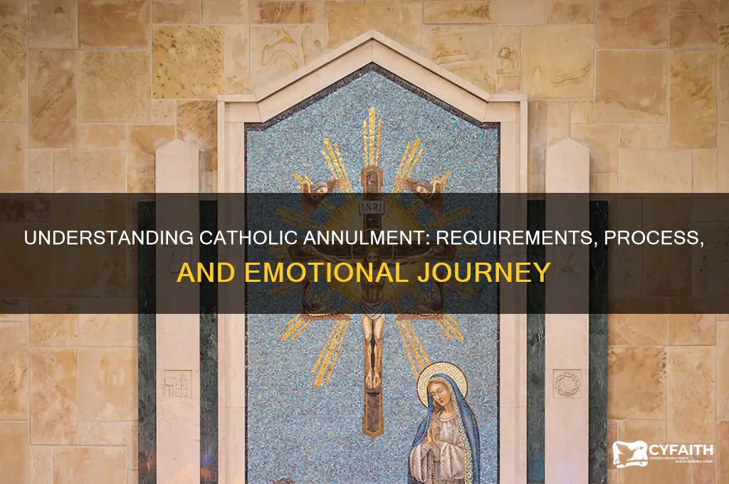 what does it take to get a catholic annulment