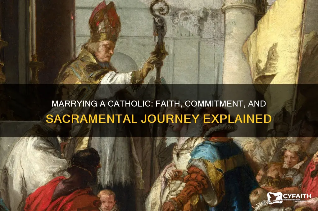 what does it take to marry a catholic