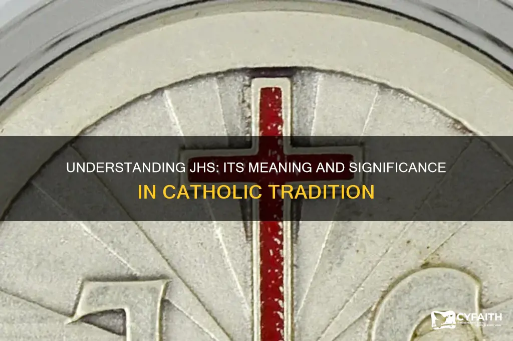 what does jhs stand for catholic