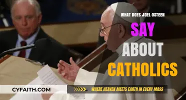 Joel Osteen's Perspective on Catholics: Unity, Faith, and Beliefs