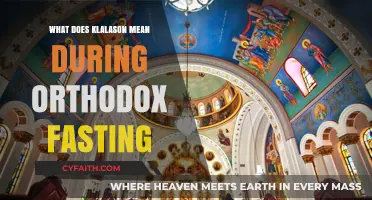 Understanding Klalason: Its Role and Significance in Orthodox Fasting Practices