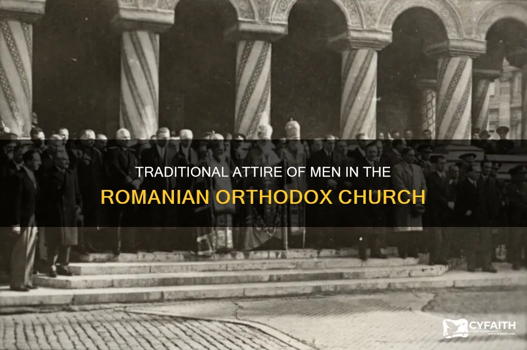 what does men in the romanian orthodox wear
