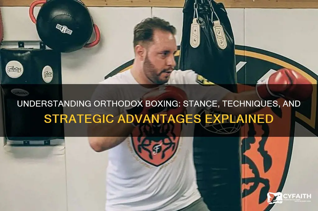 what does orthodox boxing mean