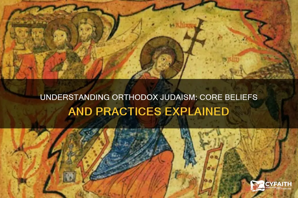 what does orthodox jew believe