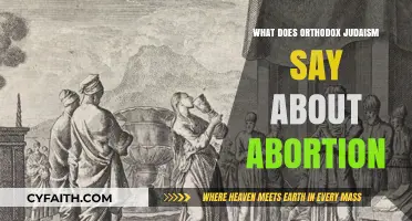 Orthodox Judaism's Stance on Abortion: Ethical and Religious Perspectives