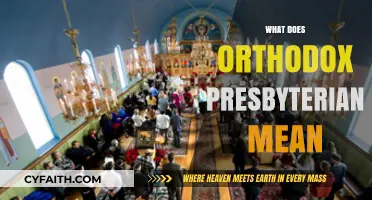Understanding the Beliefs and Practices of Orthodox Presbyterian Churches