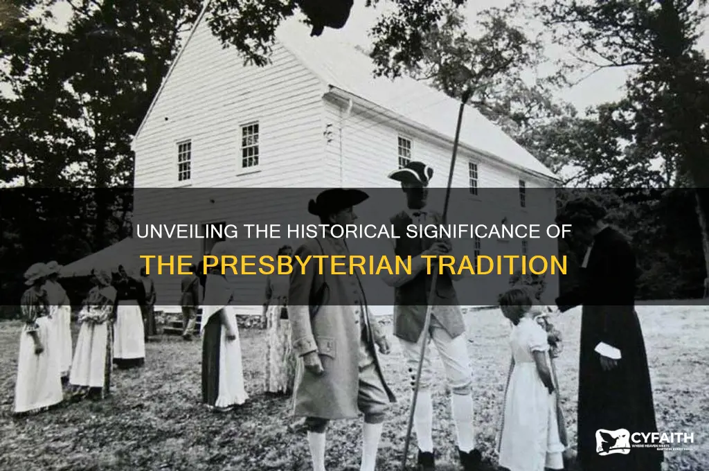 what does presbyterian mean in history