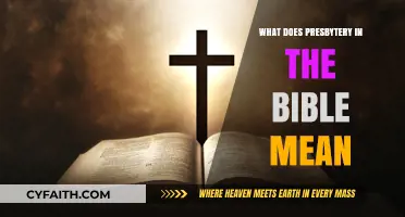 Understanding the Biblical Meaning and Role of Presbytery in Scripture