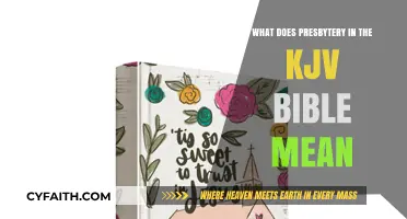Understanding the Meaning of Presbytery in the KJV Bible