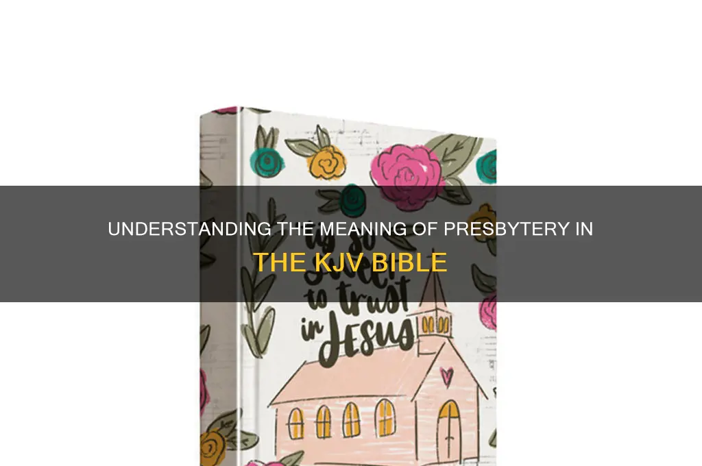 what does presbytery in the kjv bible mean