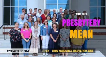 Understanding Presbytery: Exploring Its Meaning, Role, and Significance in Churches